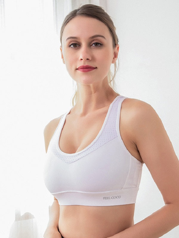Solid Wire Free Three Hook-And-Eye Yoga Tanks Mssza