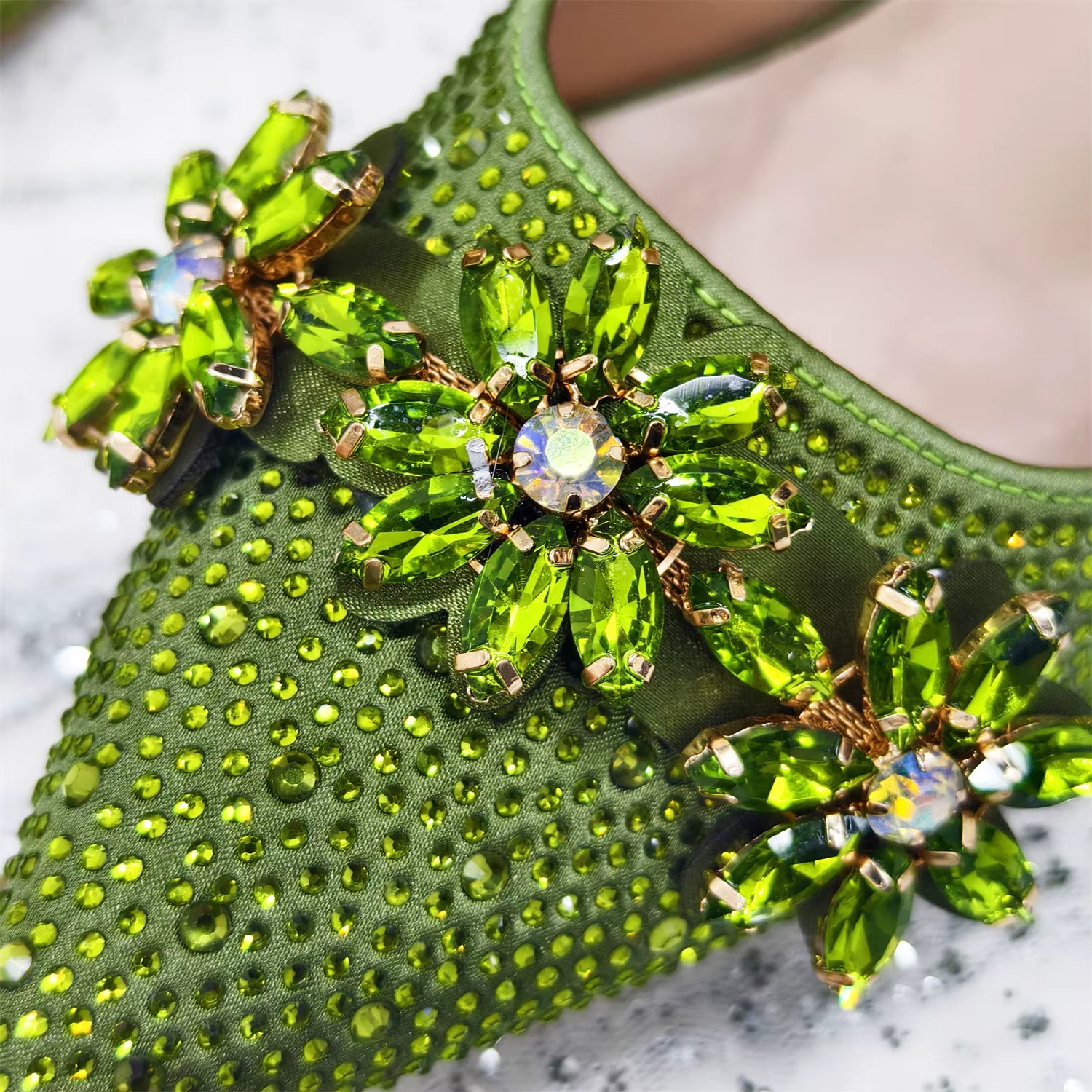 Special Design Pointy Toe Party High Heels And Exquisite Clutch Bag Mssza