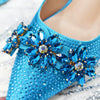 Special Design Pointy Toe Party High Heels And Exquisite Clutch Bag Mssza