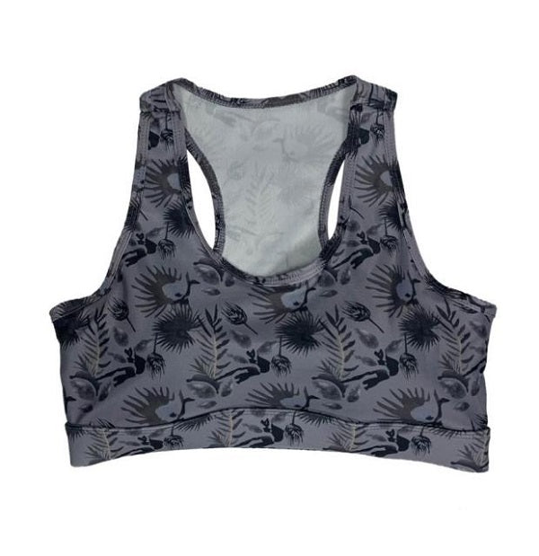 Sports Bra with Phone Pocket Fitness Yoga Tank Crop Top Gym Mssza