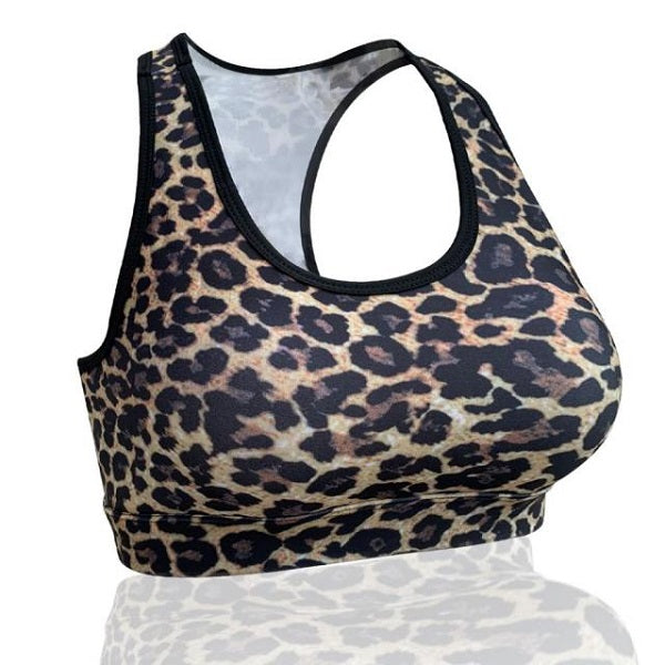 Sports Bra with Phone Pocket Fitness Yoga Tank Crop Top Gym Mssza
