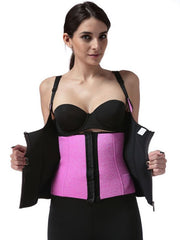 Sports Ultra Sweat Zipper Waist Trainer Vest Mssza
