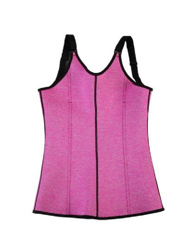 Sports Ultra Sweat Zipper Waist Trainer Vest Mssza