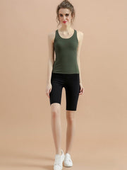 Sporty Backless Fitness Yoga Tank Top Mssza