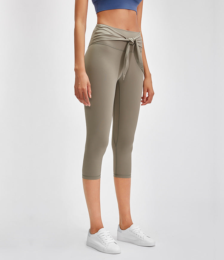 Squat Proof High Waist Workout Fitness Capri Pants Mssza