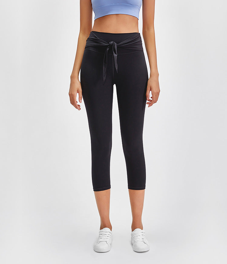 Squat Proof High Waist Workout Fitness Capri Pants Mssza
