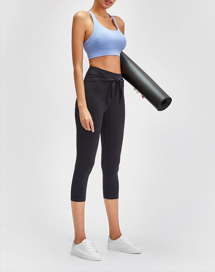 Squat Proof High Waist Workout Fitness Capri Pants Mssza