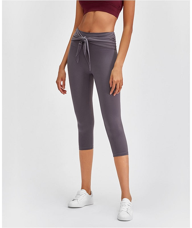 Squat Proof High Waist Workout Fitness Capri Pants Mssza