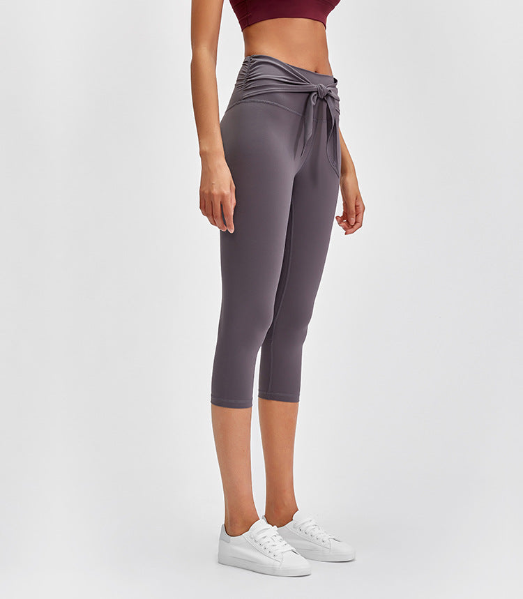 Squat Proof High Waist Workout Fitness Capri Pants Mssza