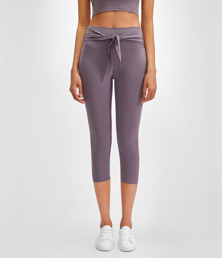 Squat Proof High Waist Workout Fitness Capri Pants Mssza