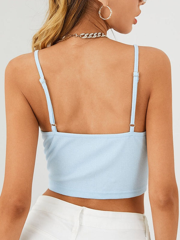 Strap Bowknot Cami Mssza