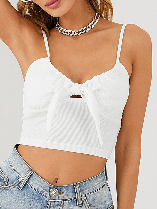 Strap Bowknot Cami Mssza