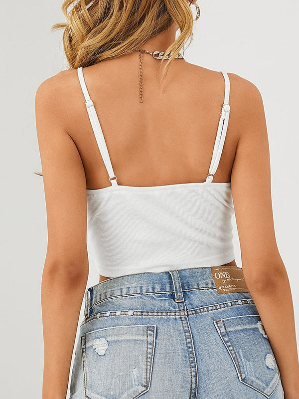 Strap Bowknot Cami Mssza