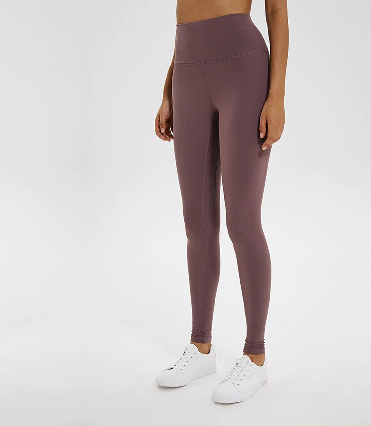 Stretchy Squatproof Plain Yoga Pants Training Sport Leggings Mssza