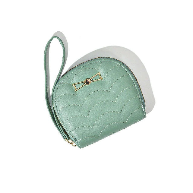 Style Mini PU Shell Shape Short Wallet Mssza