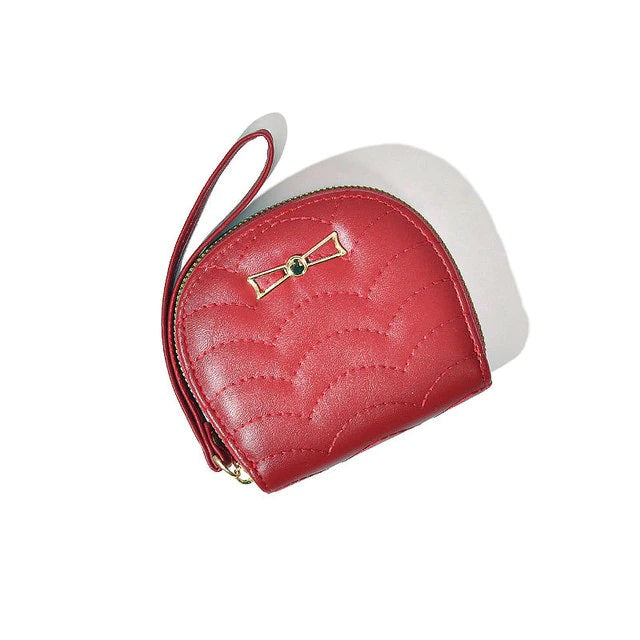 Style Mini PU Shell Shape Short Wallet Mssza