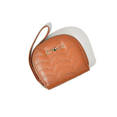 Style Mini PU Shell Shape Short Wallet Mssza