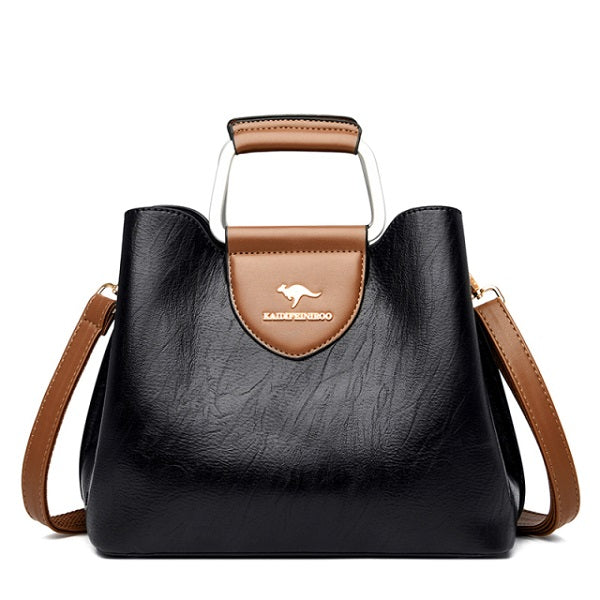 Style Retro Designer Large Capacity Shoulder Bag Mssza