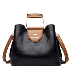 Style Retro Designer Large Capacity Shoulder Bag Mssza