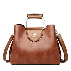 Style Retro Designer Large Capacity Shoulder Bag Mssza