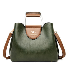 Style Retro Designer Large Capacity Shoulder Bag Mssza