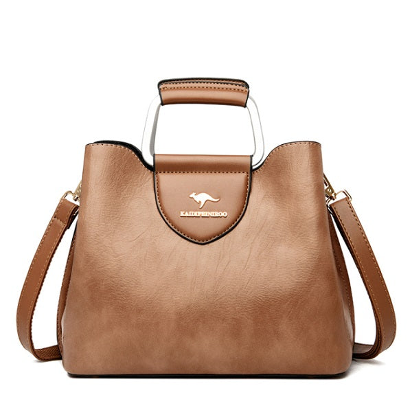 Style Retro Designer Large Capacity Shoulder Bag Mssza