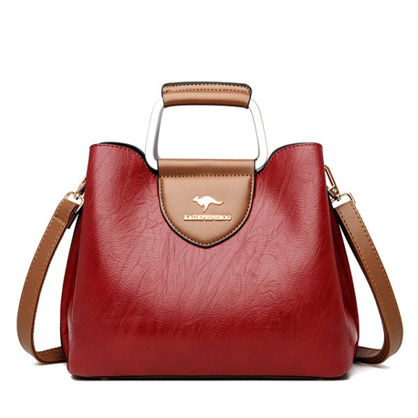 Style Retro Designer Large Capacity Shoulder Bag Mssza