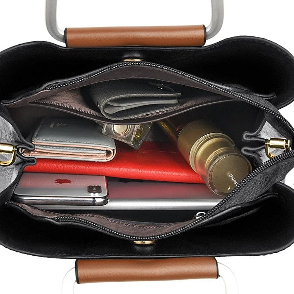 Style Retro Designer Large Capacity Shoulder Bag Mssza