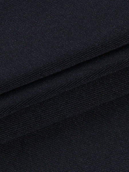 Stylish Geometric Rhinestones Polyester Long Pants Mssza