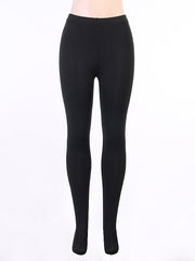 Stylish Geometric Rhinestones Polyester Long Pants Mssza