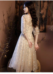 New Stylish O-Neck  Evening Dress Mssaz Desses