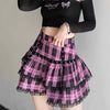 Sweet Empire A-Line Gothic Pleated Mini Skirts Mssza