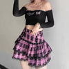 Sweet Empire A-Line Gothic Pleated Mini Skirts Mssza