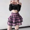 Sweet Empire A-Line Gothic Pleated Mini Skirts Mssza