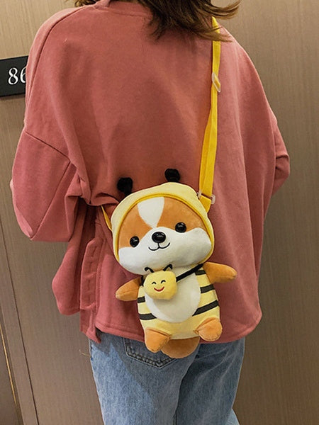 Sweet Lolita Bag Akita Dog Cross Body Bag Mssza
