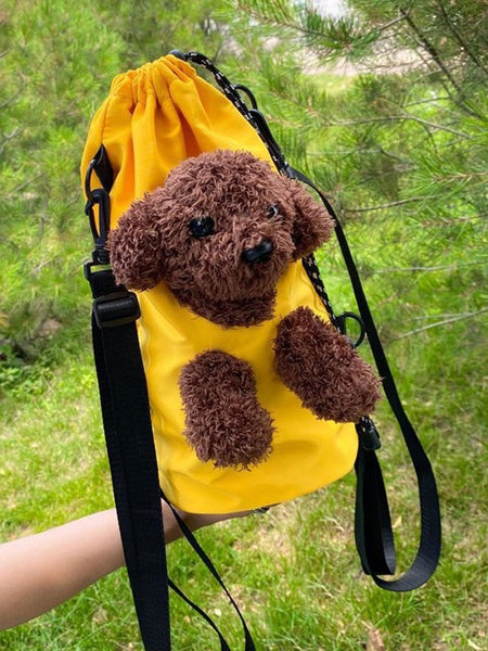 Sweet Lolita Bag Teddy Puppet Toy Cross Body Bag Mssza