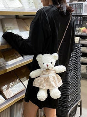 Sweet Lolita Handbag Bear Cross Body Bag Mssza