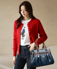 Three Layers Luxury Casual Tote Leather Big Shoulder Crossbody Bags Mssza
