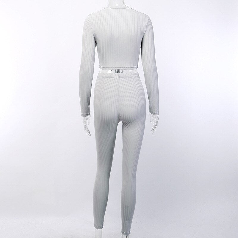 Tie Bow Sport Outfit Clothes Two Piece Sets Mssza
