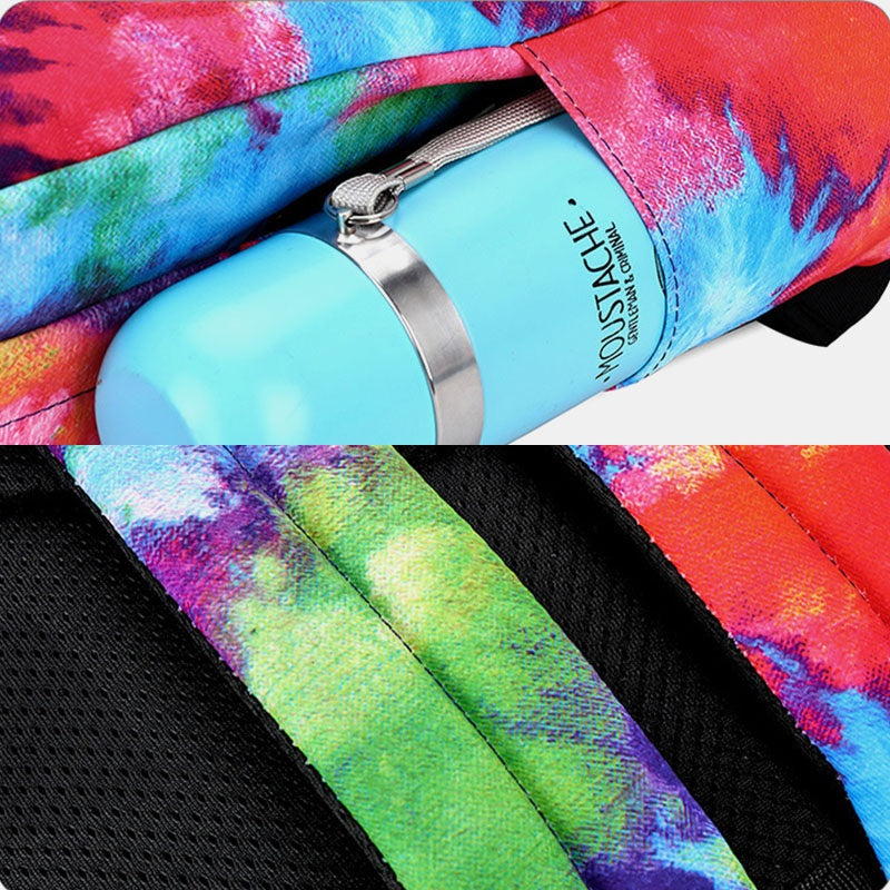 Tie-dye Waterproof Casual Backpack School Bag Mssza