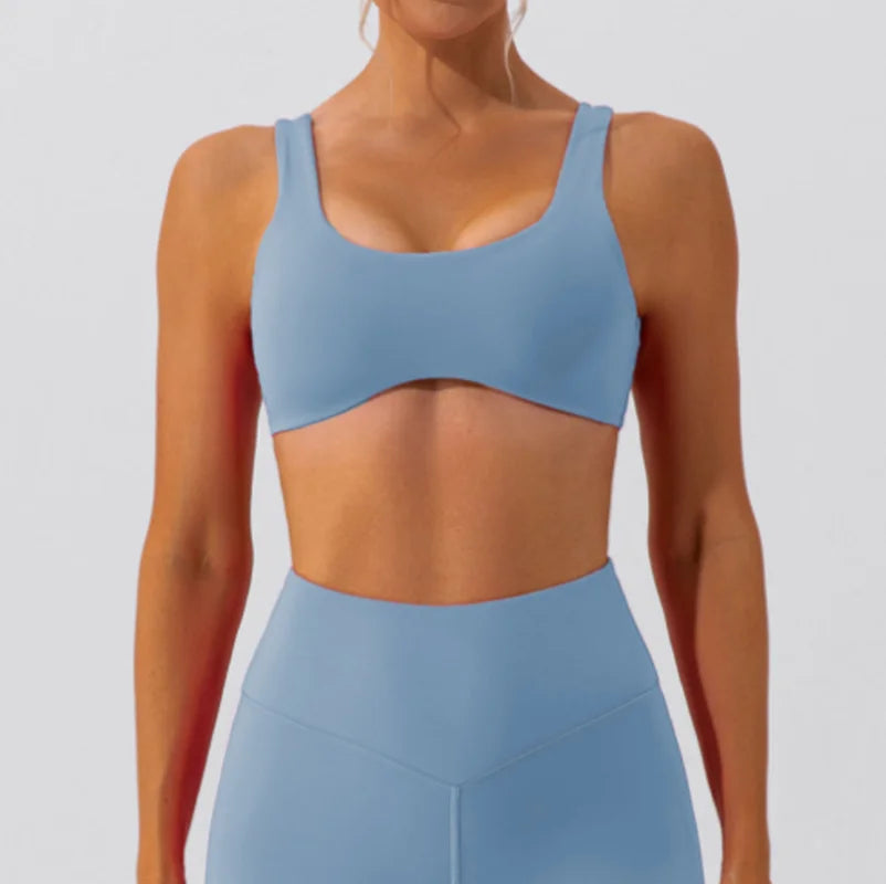 Tight Fit Moisture Absorption Sweat Wicking High Elasticity Breathability Yoga Bra Mssza