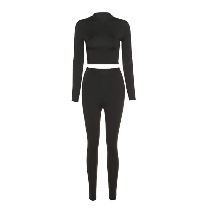 Tight fitness suit jogging pants 2-piece set Mssza