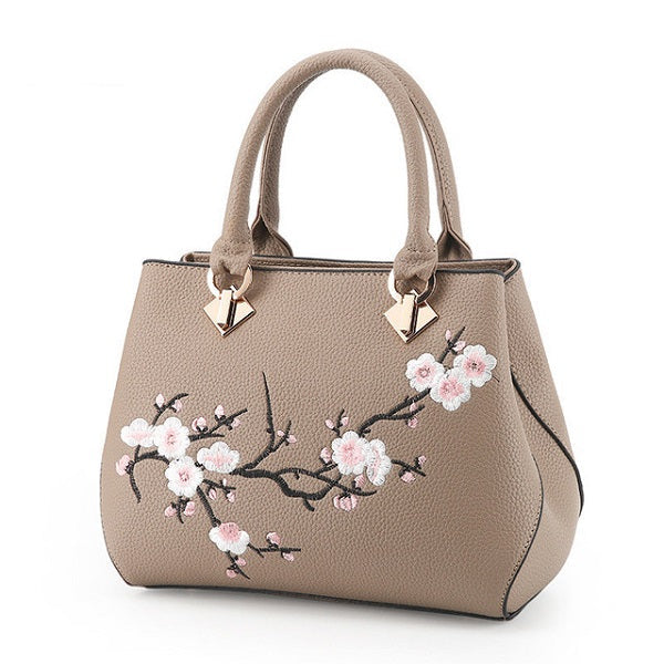 Top-Handle Casual Leather Purse handbags Mssza
