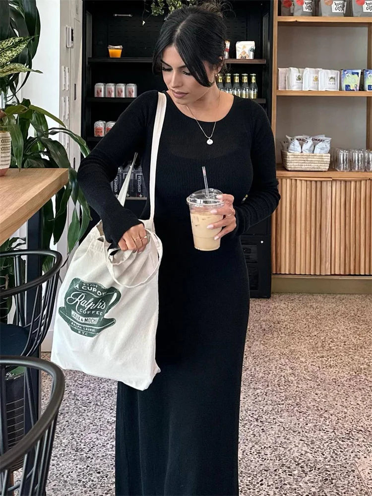 Patchwork Strappy Slim Elegant Pleated High Solid Clothes Female Casual Dress Mssaz Desses