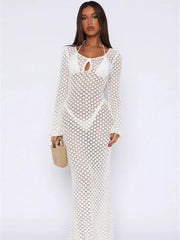 Sequin High Off-Shoulder Solid Knitwear Female New Casual Dress Mssaz Desses