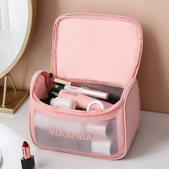 Make Up Bag Travel Large Capacity Cosmetic Bags Waterproof Portable Organizer Storage Toiletry Beauty Case Mssza