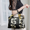 Trend Patent Leather Noble Python Pattern Luxury Party Handbag Mssza