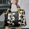Trend Patent Leather Noble Python Pattern Luxury Party Handbag Mssza