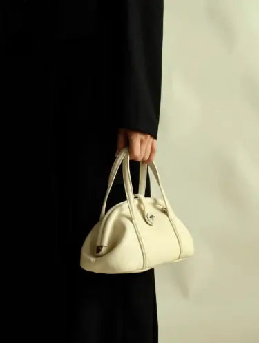 Trend Solid Designer Clip Dumpling PU Leather Crossbody Shoulder Handbags Mssza