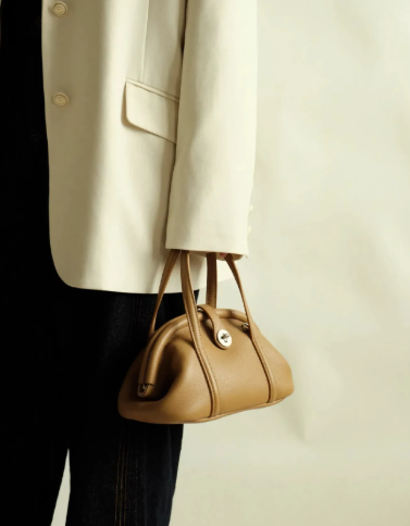 Trend Solid Designer Clip Dumpling PU Leather Crossbody Shoulder Handbags Mssza